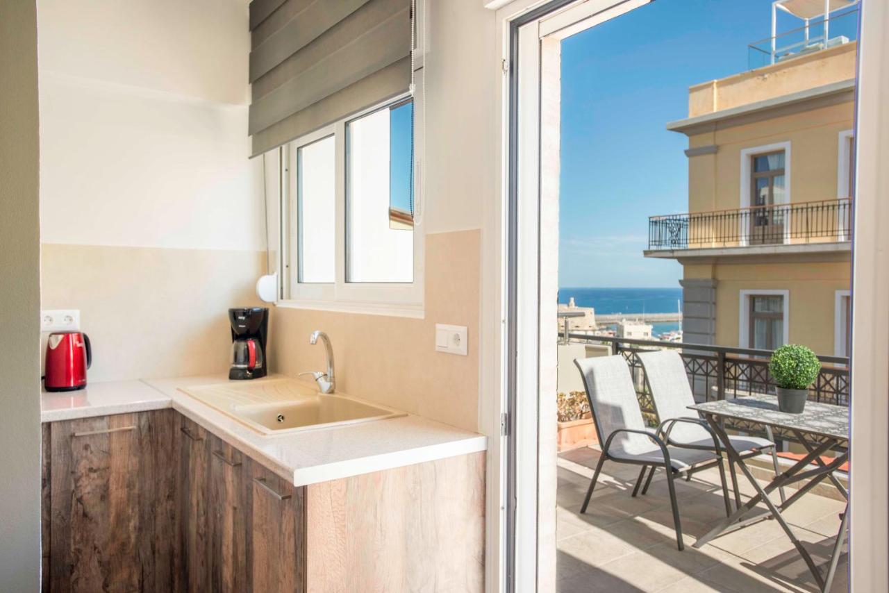 Comfy Central 1 Bedroom Apt With Terrace And View Iraklion Buitenkant foto